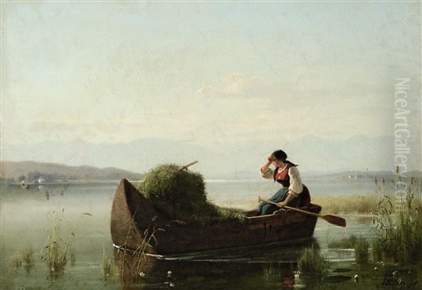 Heuboot Mit Jungem Dirndl - view 1