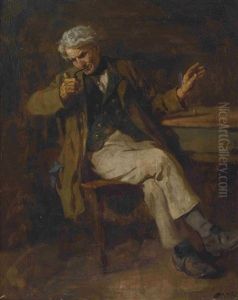 Der Pfeifenraucher by Hermann Bethke
