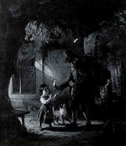 Grossvaters Heimkehr (grandfather's Homecoming) by Hermann Bethke
