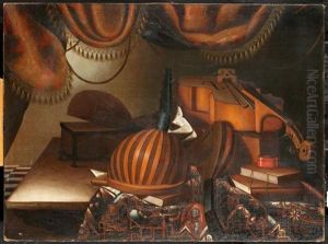 Stilleben Mit Musikinstrumenten Stilleben Mit Musikinstrumenten