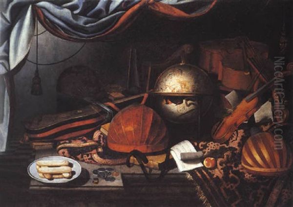 Nature Morte Aux Instruments De Musique - view 1