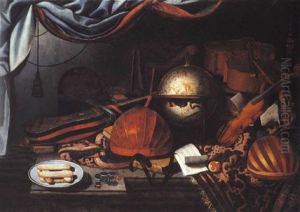 Nature Morte Aux Instruments De Musique