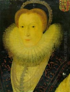 Portrait Of Margaret, Wife Of Thomas Tirrell Of Heron