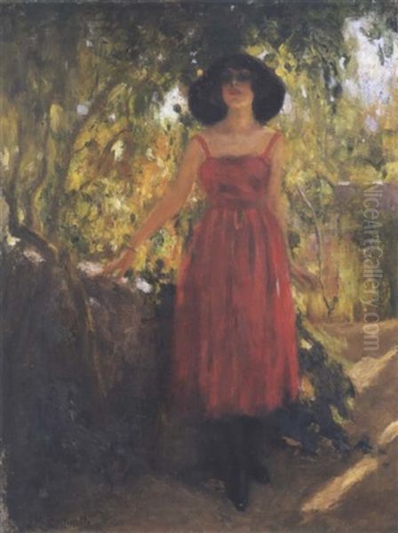 Ritratto Di Donna In Giardino - view 1