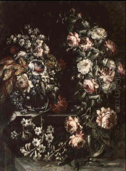 Bouquet De Fleurs Et De Roses - view 1