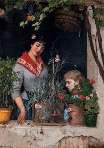 A La Fenetre by Francesco Bettio