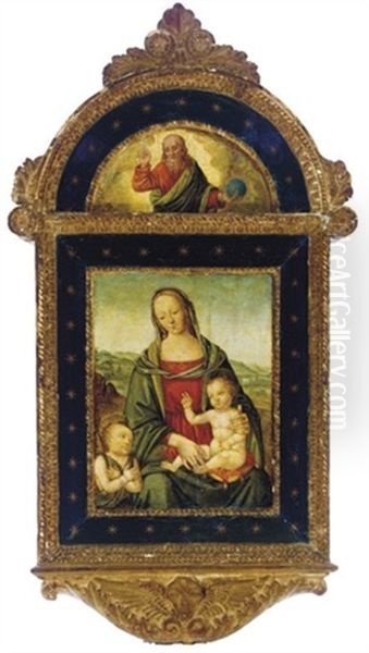 The Madonna And Child With Saint John The Baptist - view 1