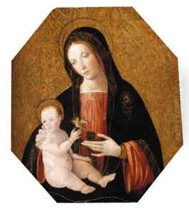The Madonna And Child by Bernardino di (il Pinturicchio) Betto (Betti)