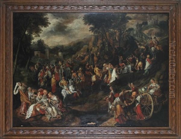 La Montee Au Calvaire - view 1
