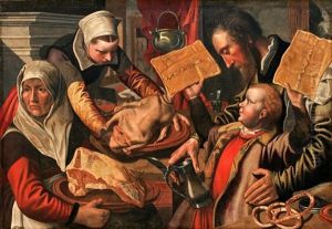 St. Nicolausfesten by Joachim Beuckelaer