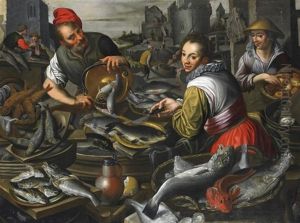 Fischmarkt by Joachim Beuckelaer
