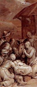 The Nativity by Joachim Beuckelaer