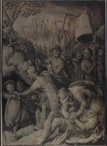 The Execution Of The Five Kings Of The Amorites Joshua