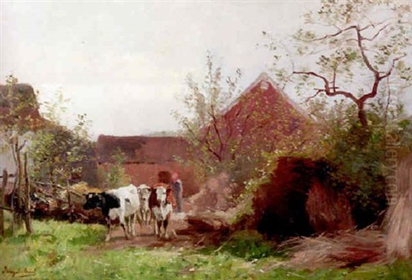 Cows Going To Pasture - view 1