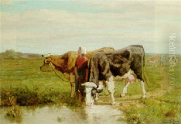 The Young Cowherdess - view 1