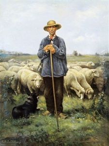 Schaapherder Met Kudde