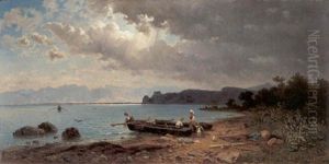Strand Bei Duino by Wilhelm Beurlin