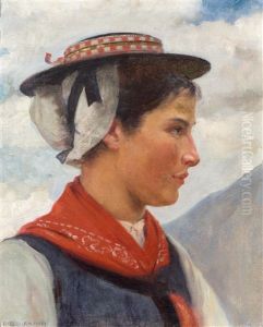 Fille D'evolene by Emil Beurmann