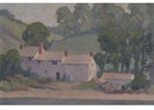 Farm Buildings Luppitt Common by Robert Polhill Bevan