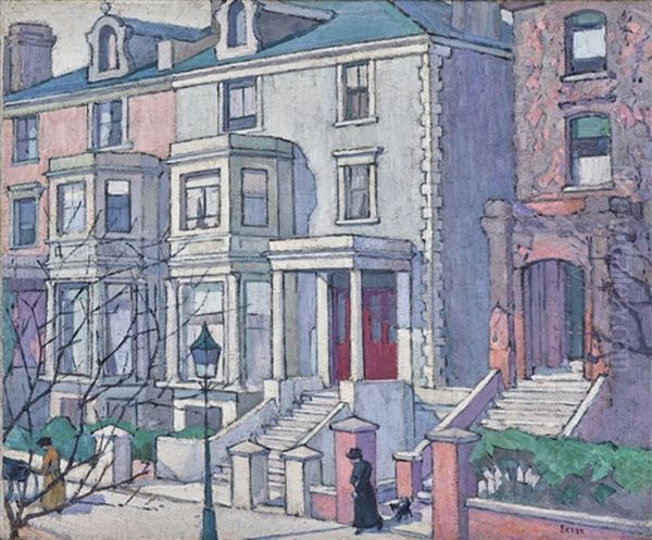 Houses In Sunlight - view 1