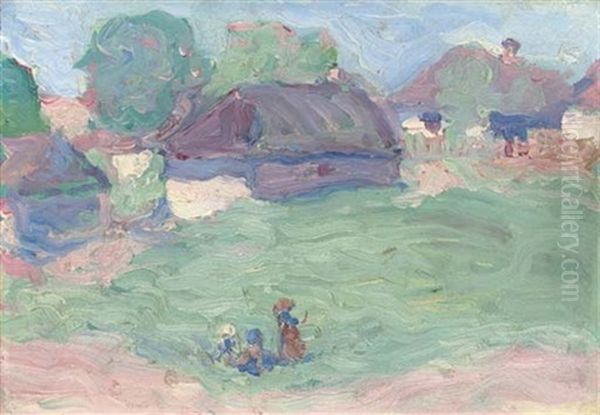 Village Green, Poland - view 1