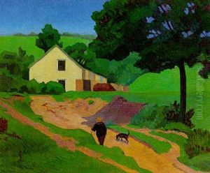 An Outhouse, Devon by Robert Polhill Bevan