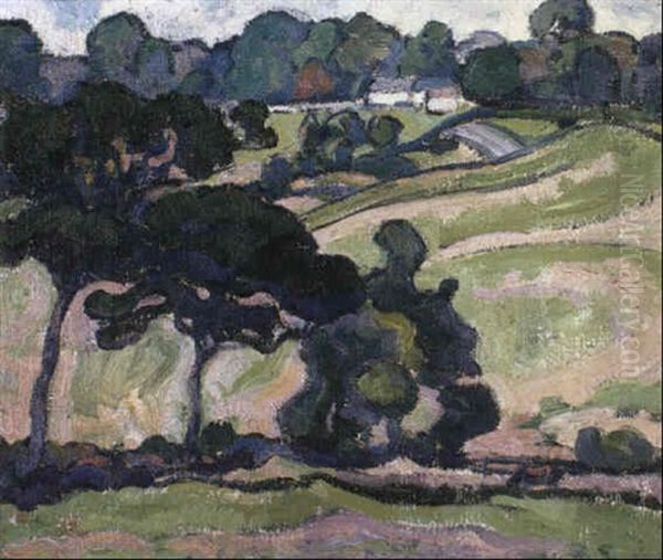 Landscape At Applehayes, Clayhidon, Somerset - view 1
