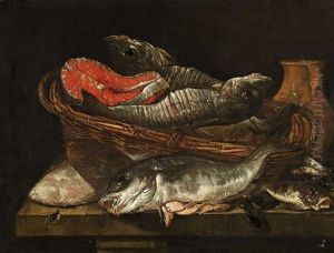 Fish Still Life by Abraham van Beyeren