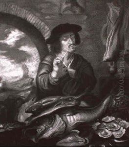 Fishmonger by Abraham van Beyeren