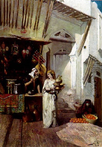 Un Bazar A La Casbah (alger) - view 1