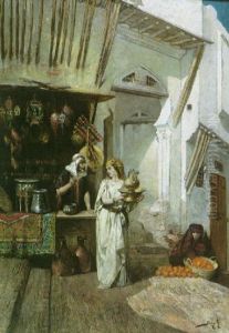 Un Bazar, A La Casbah Alger
