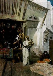 Un Bazar, A La Casbah, Alger
