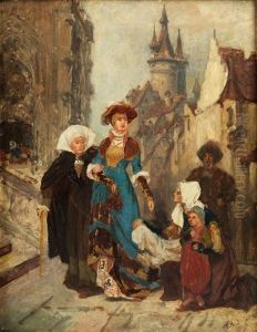 Die Almosenspende by Robert Julius Beyschlag