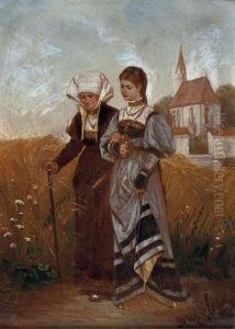 Am Heimweg Von Der Kirche by Robert Julius Beyschlag