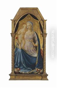 The Virgin Of Humility by Battista Di Biagio Sanguigni