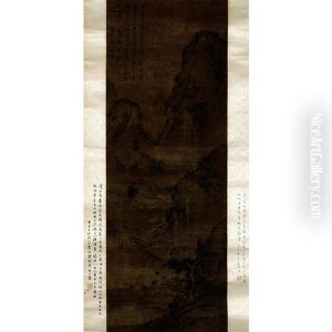 A Chinese Painting Of Landscape A Chinese Painting Of Landscape