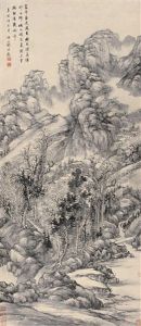 Landscape by Bian Wenyu