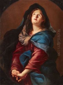 The Mourning Virgin by Federico Bianchi