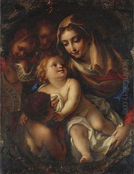 The Madonna And Child With The Infant Saint John The Baptist And Two Putti - view 1