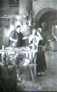 Der Gute Tropfen In Der Klosterkuche by Luigi Bianchi