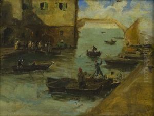 Studio Per Chioggia by Mose Bianchi