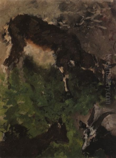 Three Goats - view 1