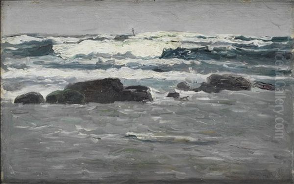 Stenar Vid Hav (motiv Fran Sandhamn) - view 1