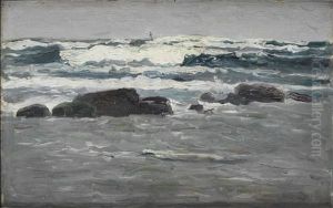 Stenar Vid Hav (motiv Fran Sandhamn) Stenar Vid Hav (motiv Fran Sandhamn)