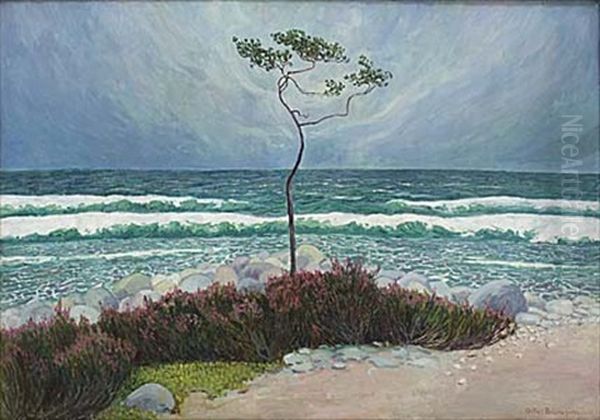 Strandmotiv Fran Sandhamn - view 1