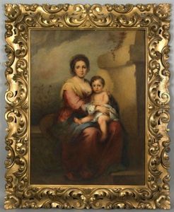 Portrait Of A Mother And Child Portrait Of A Mother And Child