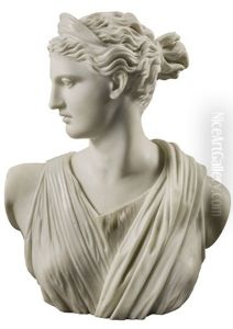 Joseph And Potiphar's Wife (after Giovanni Bilivert) by Victorio Bianchini
