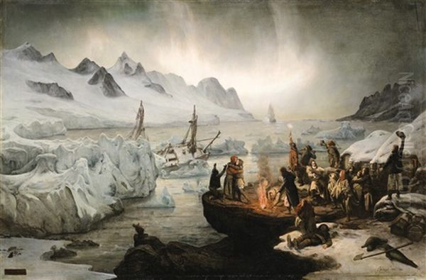 Shipwreck Victims On Icefloe - view 1