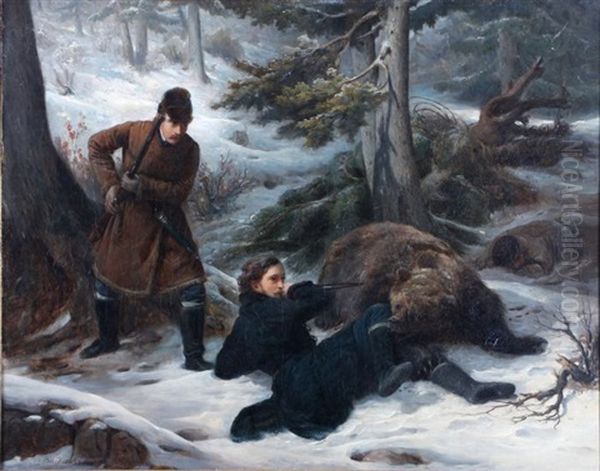 The Bear Hunters - view 1