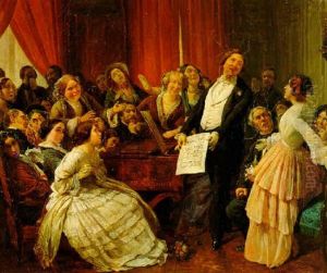 Triomphe D'un Tenor Dans Une Matinee Musicale
